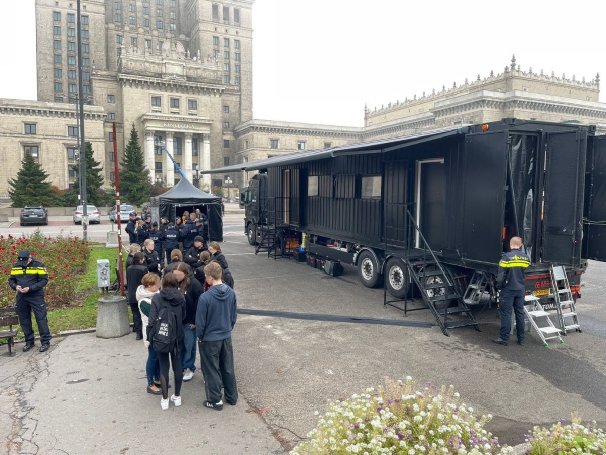 Escapetruck in Warschau